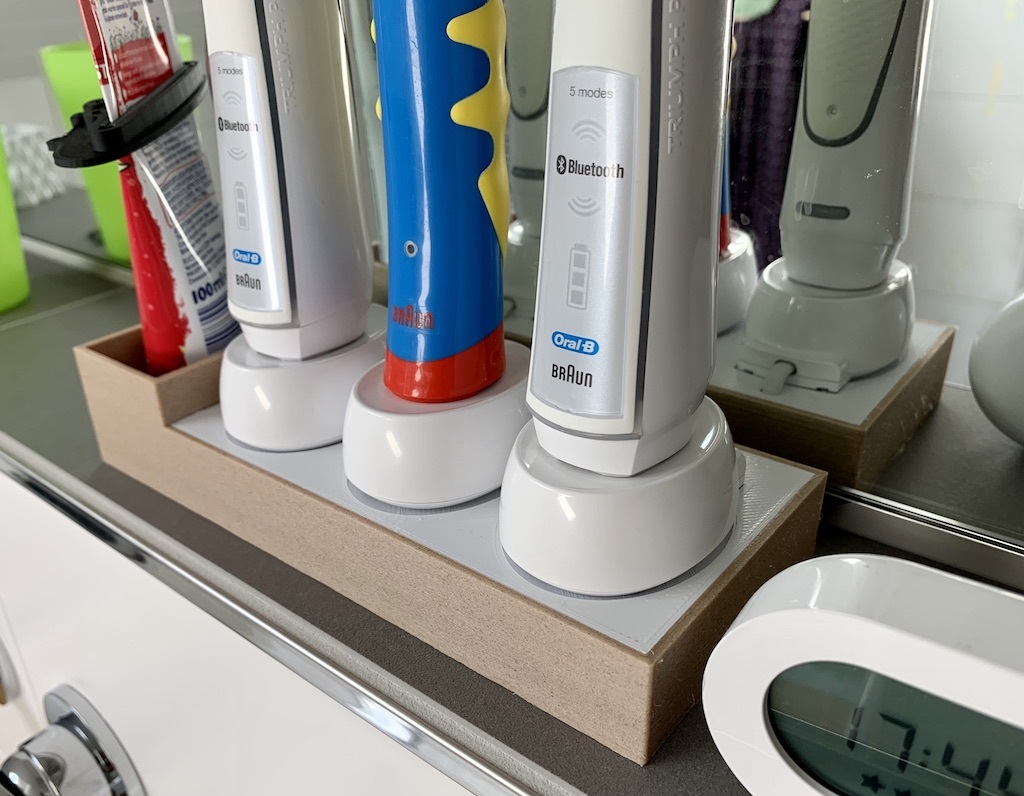 Oral-B Tripple Charging Station without switches for shelly