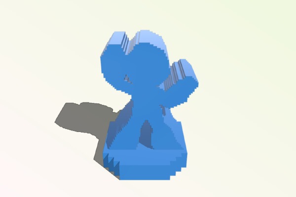 Mega Man "Amiibo" | 3d print model