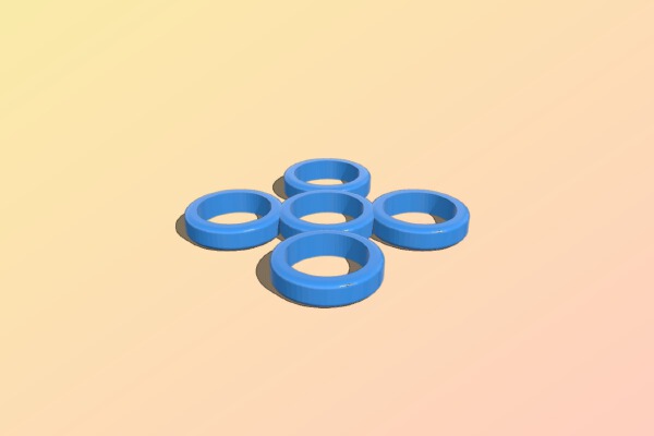 Blazing Fast Spinner | 3d print model