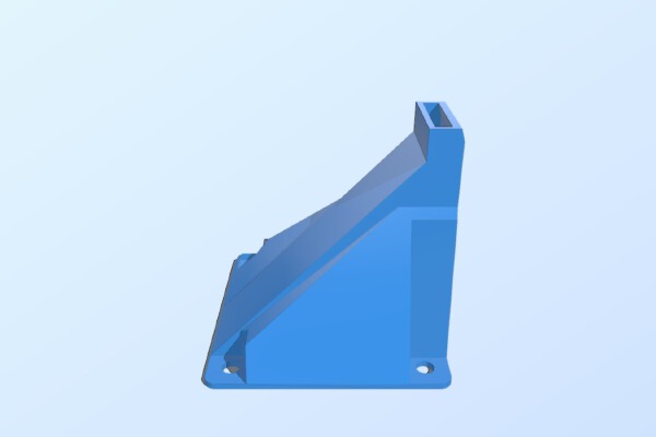 E3Dv6 Hot End Fan Shroud for Printrbot | 3d print model