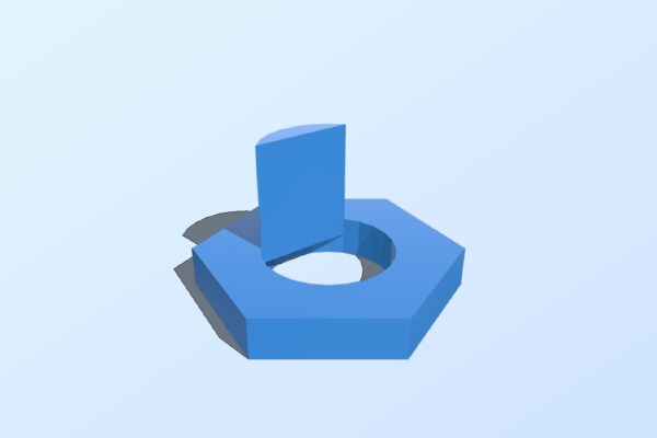 Electronic Knob Adapter | 3d print model