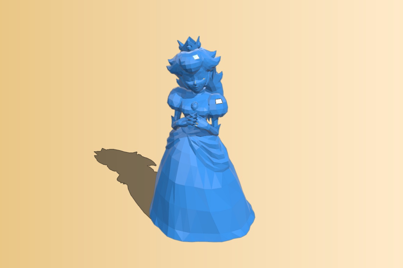 Princess Peach Statue