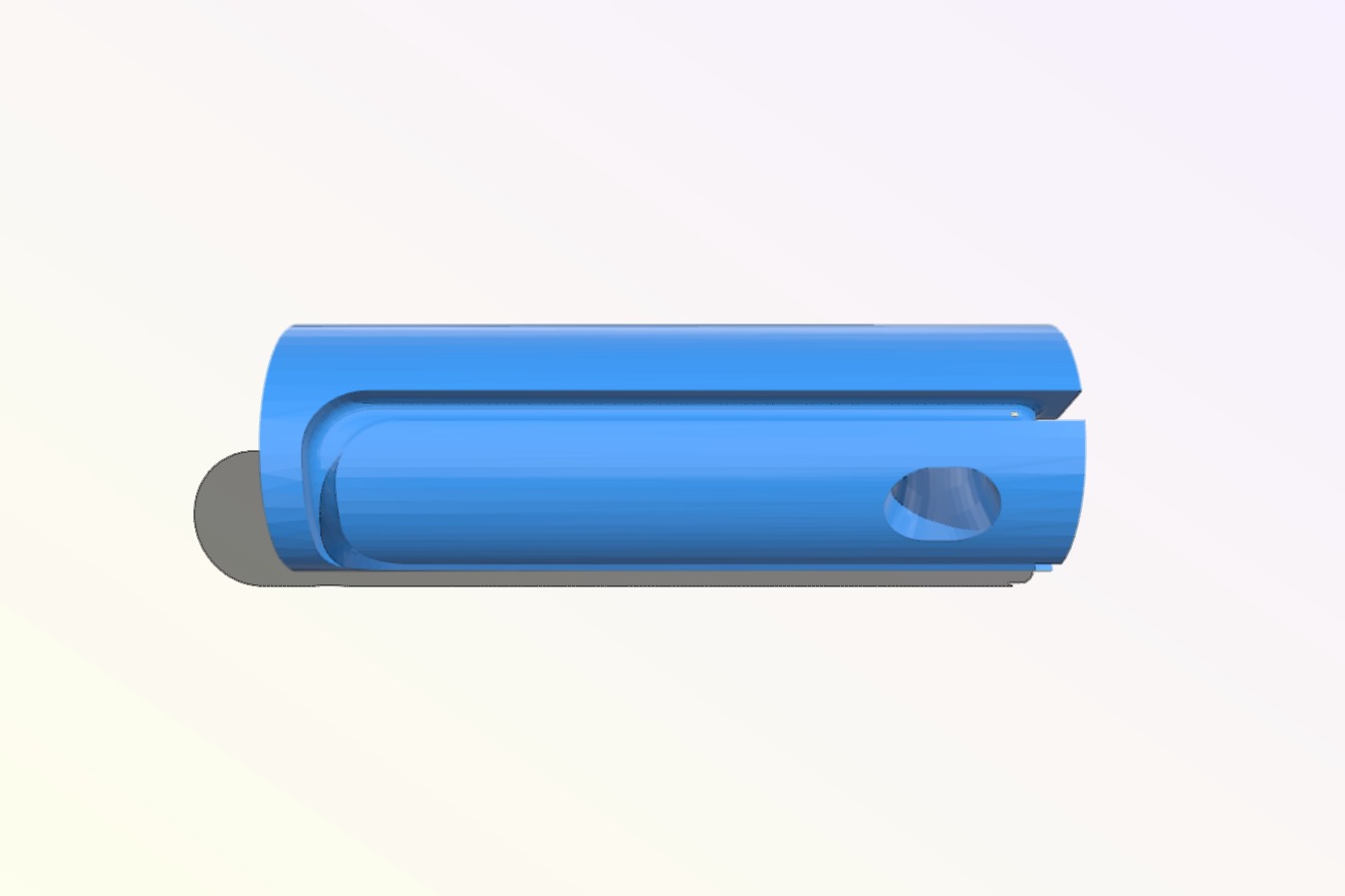 International Moth Sliding Gudgeon for rudder_ tiller mechanism (Updated)