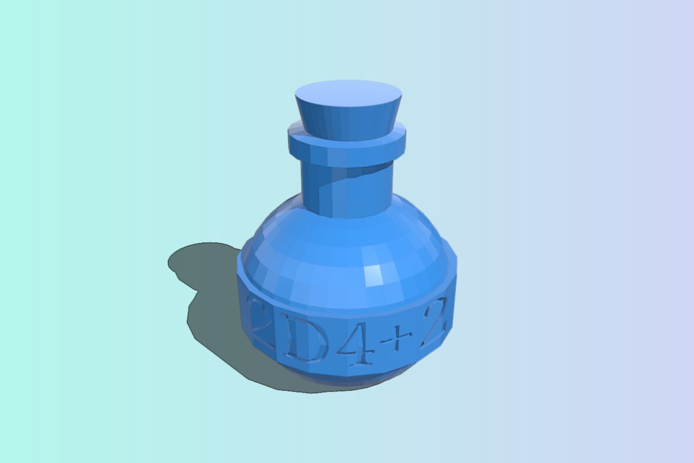 Dungeons and Dragons 3D Health potion