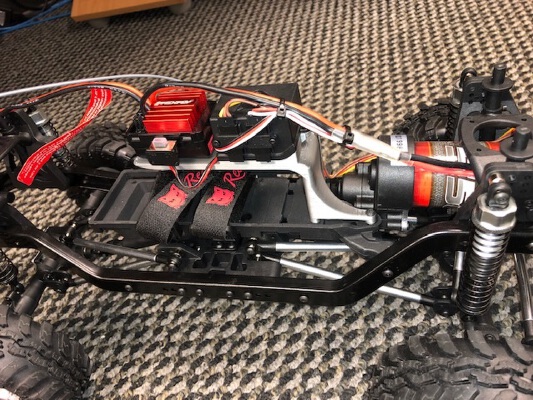 Redcat Gen 8 V1 Relocated ESC_Receiver Mount | 3d print model