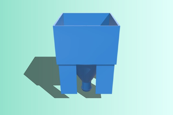 Rostock Max v2 Dust Collector and Filament Guide | 3d print model