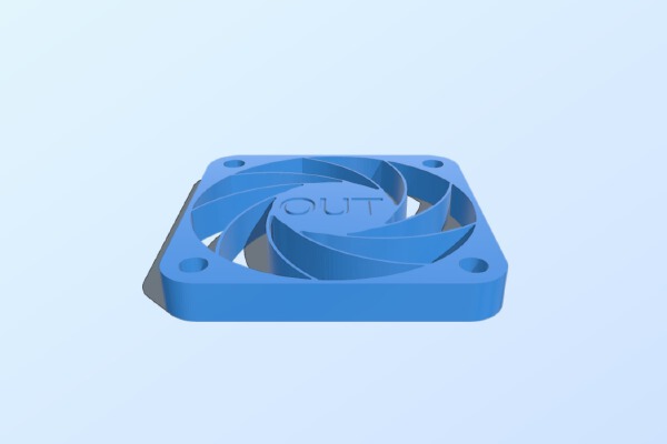 40mm Fan shroud noctua optimized | 3d print model