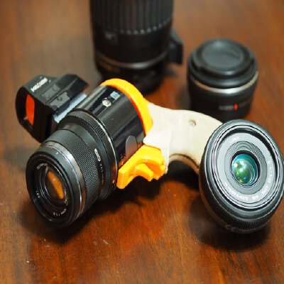 Open Platform Grip (OPG) for Olympus Air A01 | 3d print model