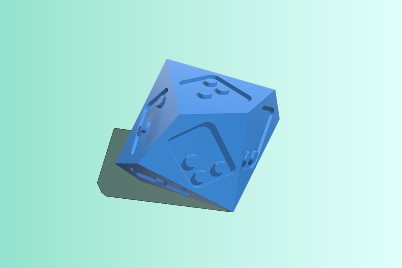 Braille RPG Dice
