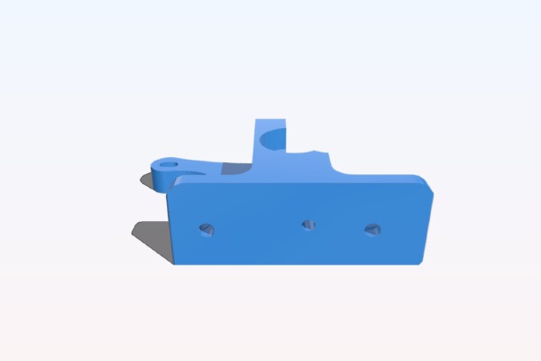 'Wade Handed' Greg's Hinged Accessible w_ Techzone Tip | 3d print model