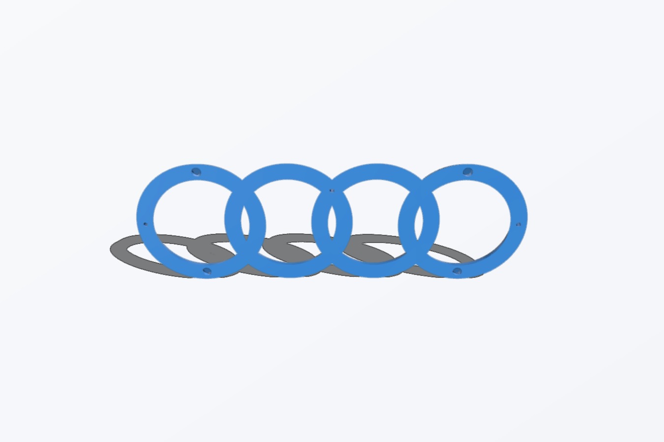 Audi B3 80 90 Grill Rings 893853605