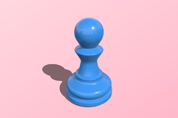 TOURNAMENT STAUNTON CHESS SET | 3d print model