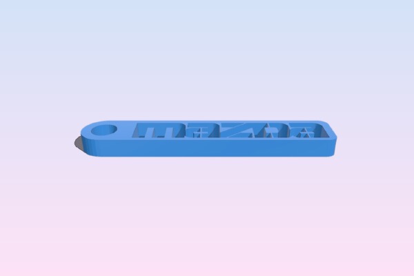 MAZDA key chain | 3d print model