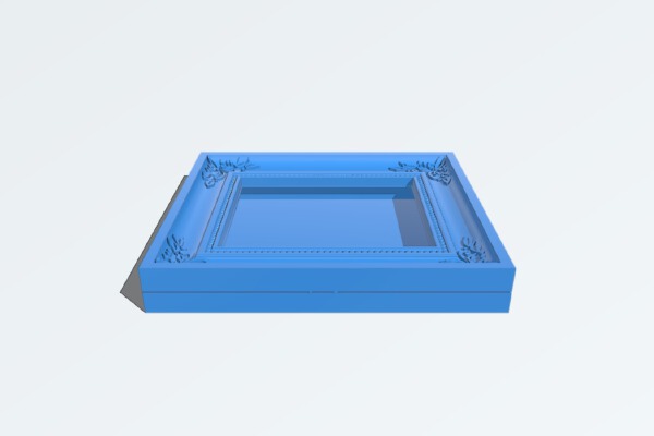 Litophane picture frame | 3d print model