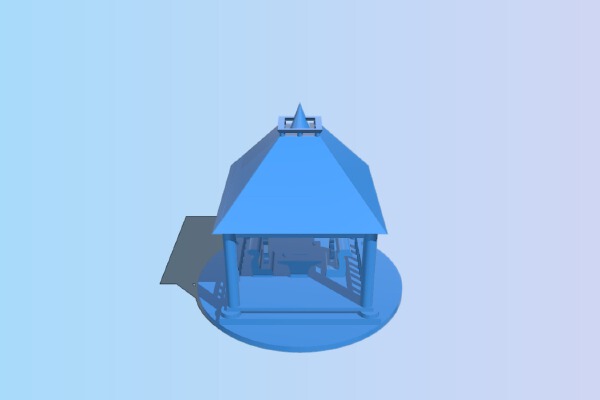 Garden house | 3d print model