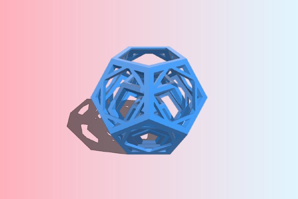 Nested Dodecahedrons | 3d print model