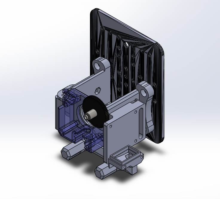 Titan aero mount for tevo black widow