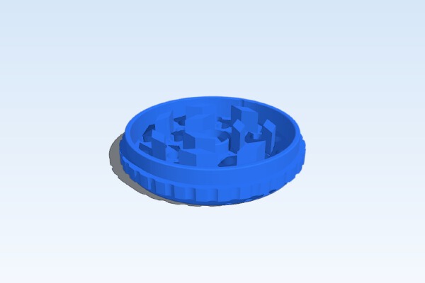 Grinder Funnel (Bigger Holes) | 3d print model