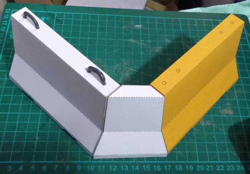 Figma Diorama Barrier 1:12 Scale figure with papercraft templates
