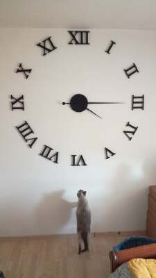 Extra large roman wall clock | 3d print model