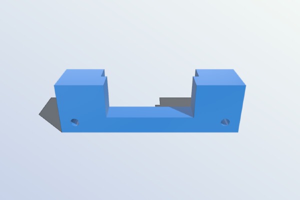 HIC Prusa I3 X-axis Belt Holder | 3d print model