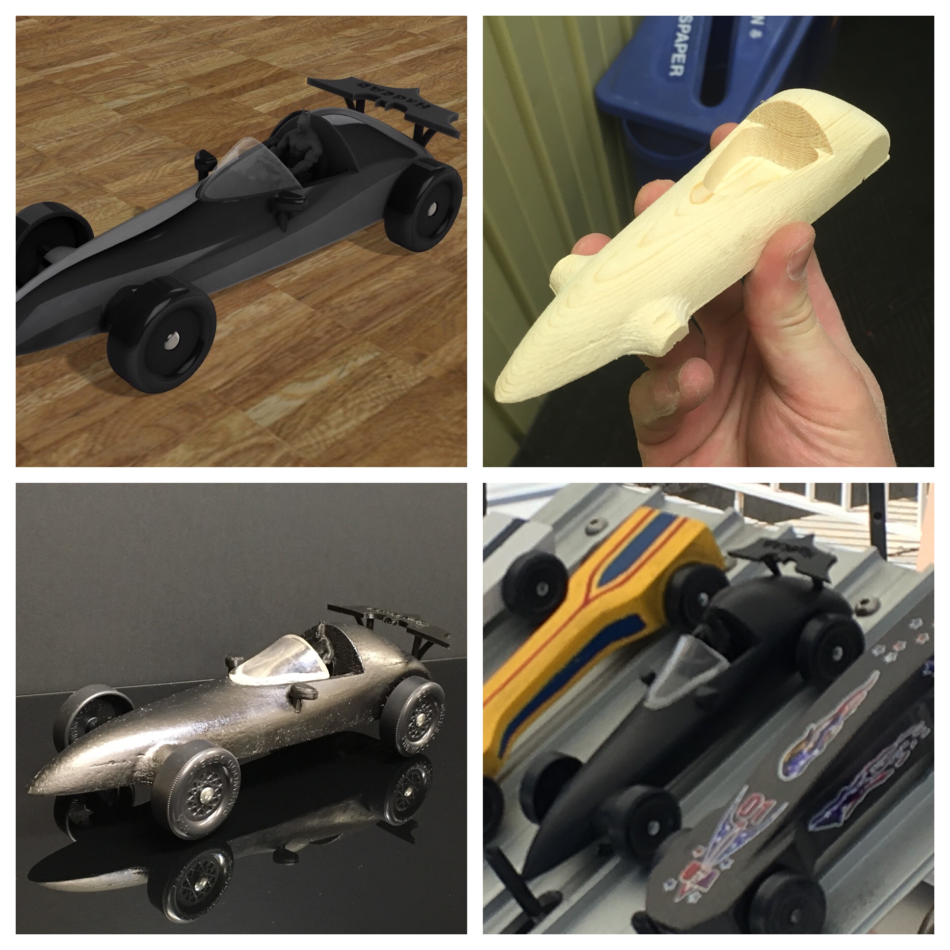 Batmobile Derby Car