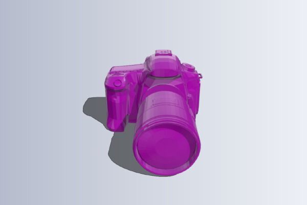 Camera Canon EOS 60D EF | 3d print model