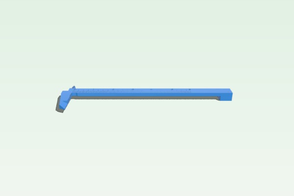 Calipers - 1_16in increments 6in long" | 3d print model