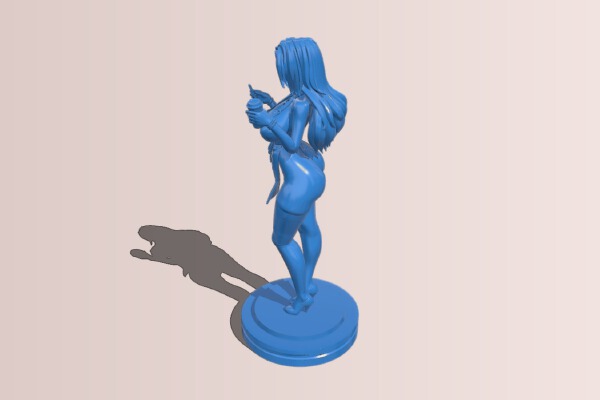 Female servant | 3d print model