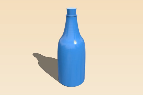 Message In A Bottle | 3d print model