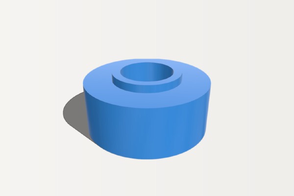 Hobbing fixture for mill with M3 nuts | 3d print model