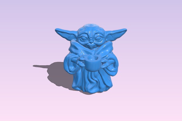 Baby yoda soupe | 3d print model