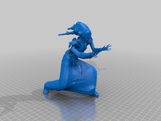medusae - 40k - dark eldar - cohort - dp | 3d print model