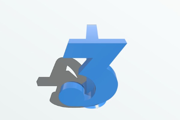 Cool 3D Logo | 3d print model
