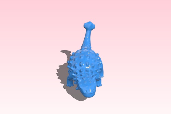 Dinosaurs ankylosaurus | 3d print model