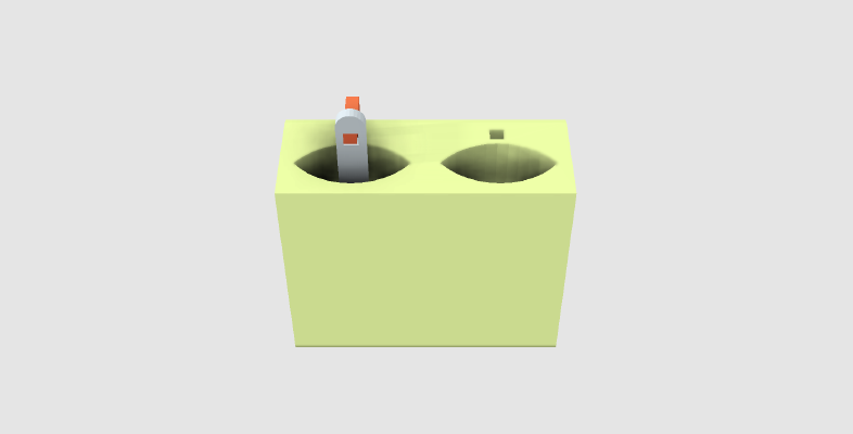 Door mounted Popsicle Maker and thawing model included #IceBoxChallenge | 3d print model
