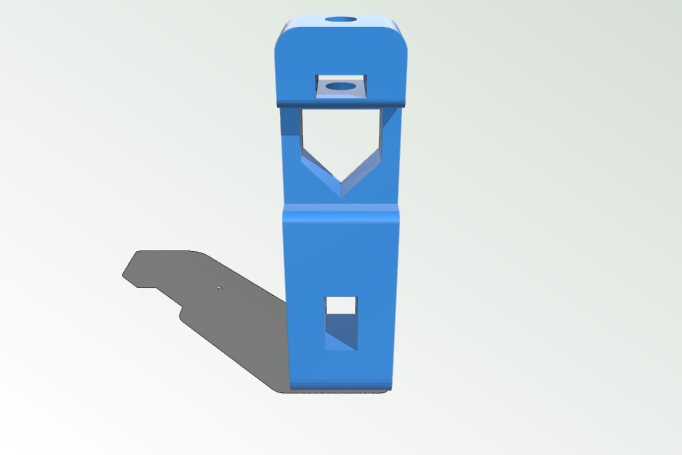 Printable Eggbot Engraver Mount