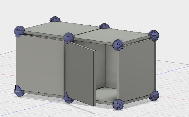 Armoire Fazz Cupboard | 3d print model