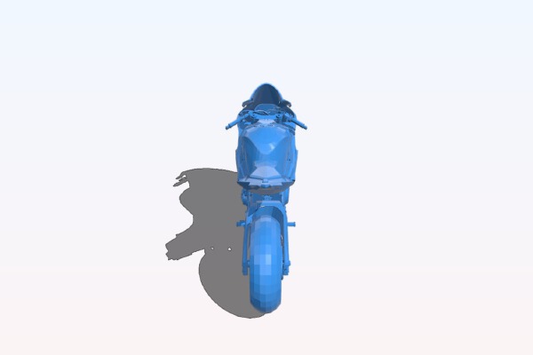Motorbike BMW S1000 | 3d print model