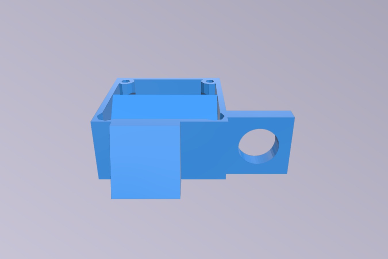 Inductive proximity sensor Mount for MK7 style Extruders