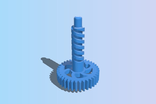  VW Touareg Tailgate_Boot Latch Gear | 3d print model