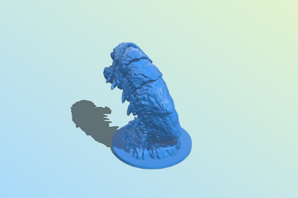 Purple Worm | 3d print model
