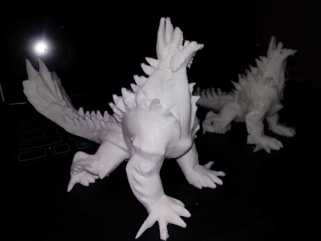 Zinogre _ Jinouga - Monster Hunter w_ removable tail
