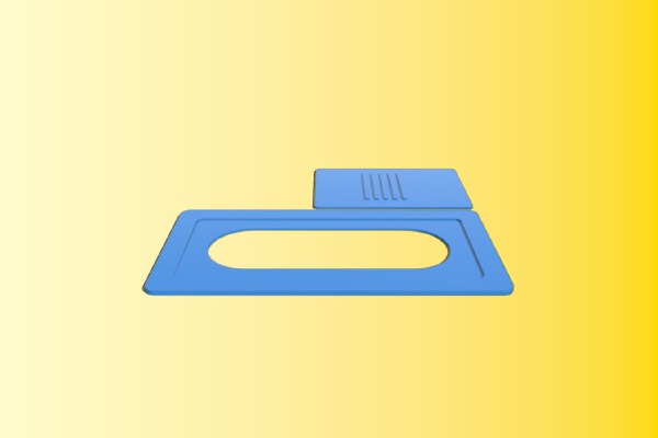 Laptop Privacy Shield | 3d print model