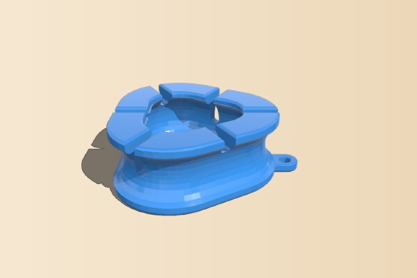 Trival Earbud Organizer | 3d print model