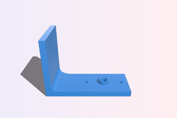 Wade's Extruder Vertical Stand (for Bowden mod) | 3d print model
