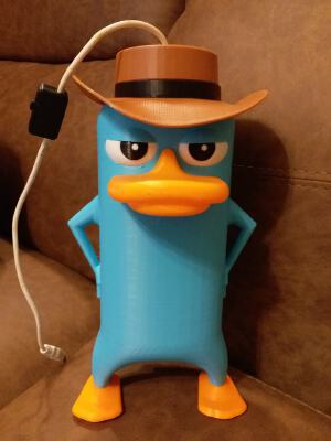 Platypus Perry Lantern | 3d print model