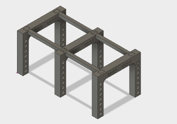 Monitor _ Laptop Riser | 3d print model