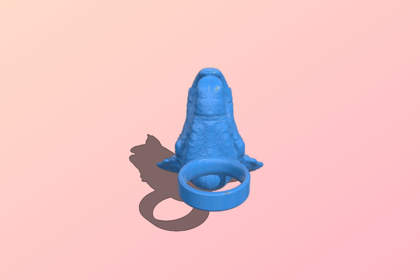 Triceratops Ring