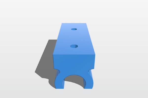 TWO Trees Sapphire Pro drag chain holder _ Schleppkettenhalter | 3d print model